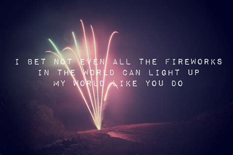 Firework Quotes And Love