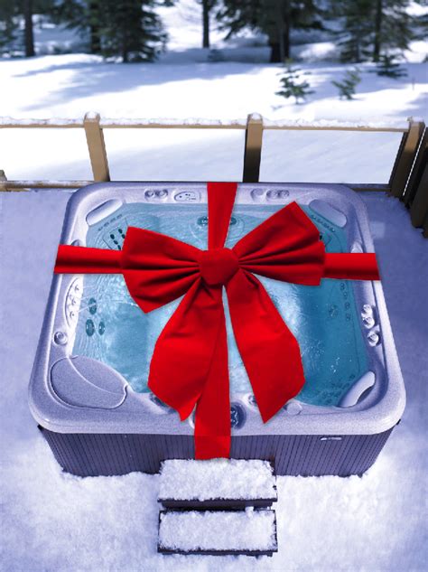 Best Christmas Present Husband Arranges Surprise Hot Tub Delivery