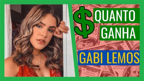 Quanto Ganha GABI LEMOS YouTube