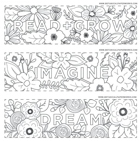 Cute Quotes № 2 Free Printable Bookmarks Coloring Bookmarks