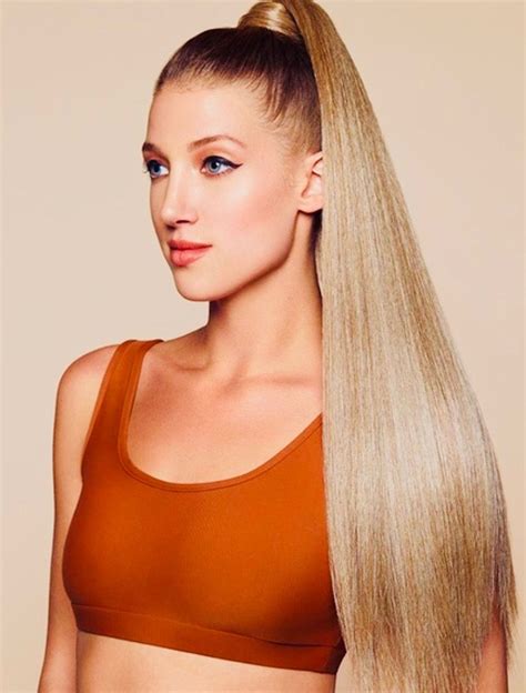 In order to measure the hair thickness, experts suggest creating a tight braid and see how much thick it looks. Ultra Thick Silky Straight Human Hair Wrap Ponytail, Remy ...