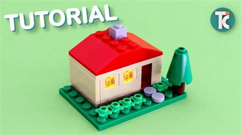 Lego Mini House With Lights Tutorial Youtube