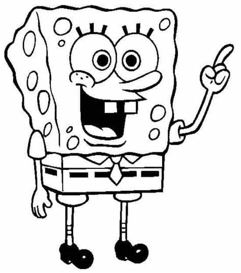 Mewarnai Gambar Spongebob - Kreasi Warna