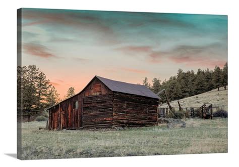 Old Barn Rustic Wall Art Canvas Print Or Photo Print Colorado Etsy