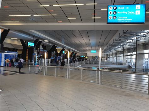 Johannesburg Airport Or Tambo International Airport Johannesburg
