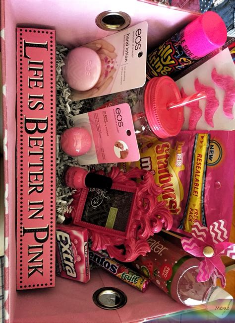Pretty In Pink For A Sweet 16 Birthdaybasket Pretty In