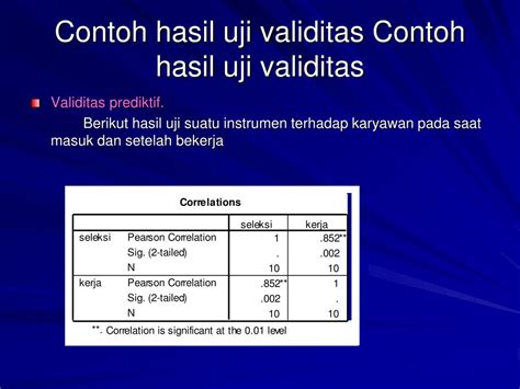 Ppt Validitas Dan Reliabilitas Instrumen Powerpoint Presentation Free Download Id