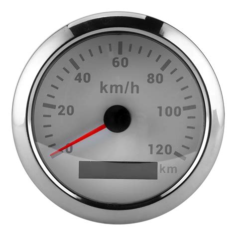 Buy Universal Gps Speedometer 85mm 120kmh Marine Speedometer Odometer