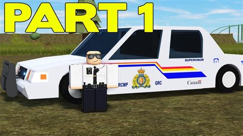 Roblox Vancouver Rcmp Patrol Part 1 Great First Day Youtube