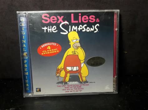 The Simpsons Sex Lies And The Simpsons Vcd 2 Molto Raro Eur 4579 Picclick It