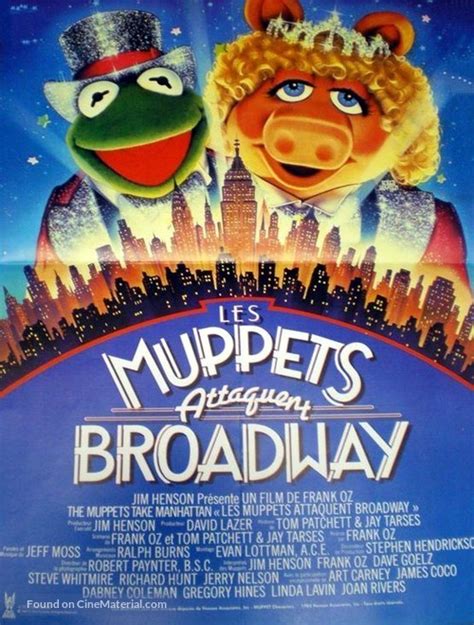 The Muppets Take Manhattan 1984 French Movie Poster