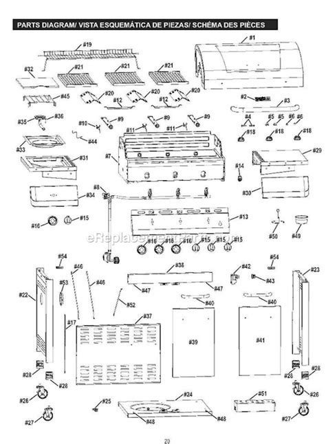 Char Broil Gas Grill Parts Diagram Heat Exchanger Spare Parts