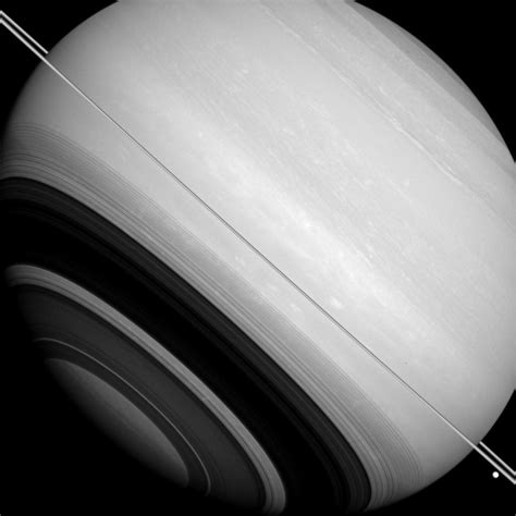 Saturns Rings Caught Streaking In Nasa Photos Space