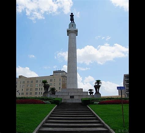 Statue Of General Robert E Lee Lee Circle New Orleans Louisiana