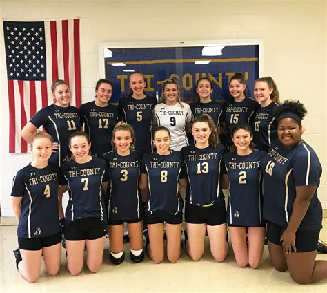Tri County Varsity Volleyball Clinches Mayflower League Championship