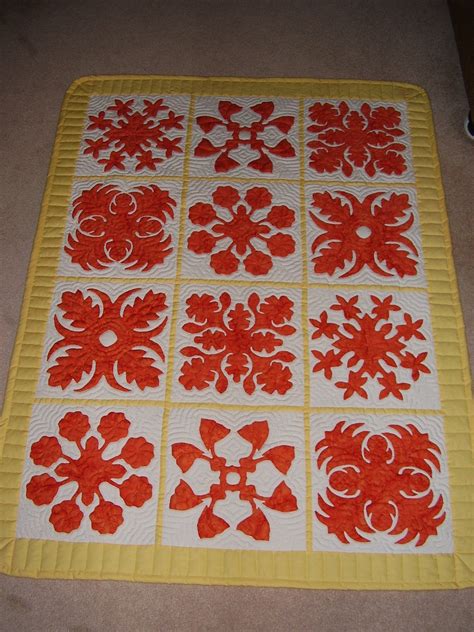 Hawaiian Quilt Patterns Hawaiian Quilt Pineapple Patterns Quilts Patch