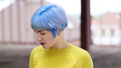 Permanent Blue Hair Dye