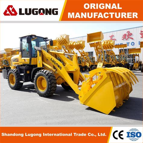 Lugong Front End Compact Wheel Loader Hydraulic Torque 25ton Used In