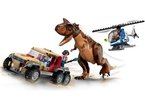 Lego Jurassic World Perseguição do Dinossauro Carnotaurus 76941