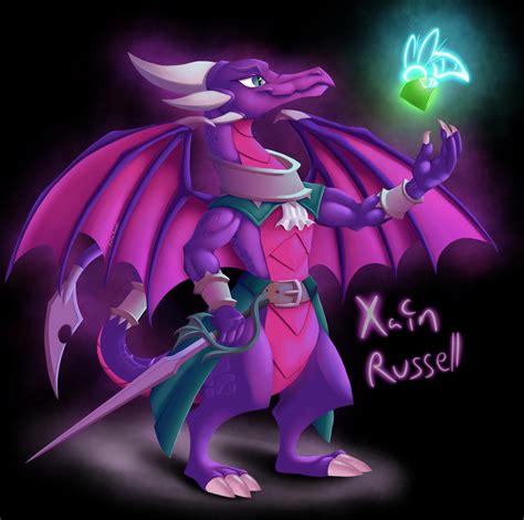 Adult Reignited Cynder By Xain Russell On Deviantart