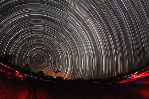 Stars Circling The South Celestial Pole October 26 2014 Photographer