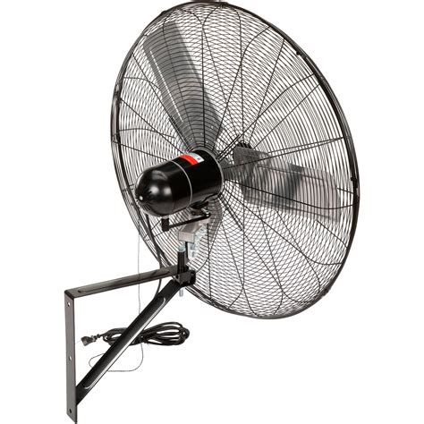 Tpi Commercial Oscillating Wall Mount Fan — 30in 6700 Cfm 14 Hp