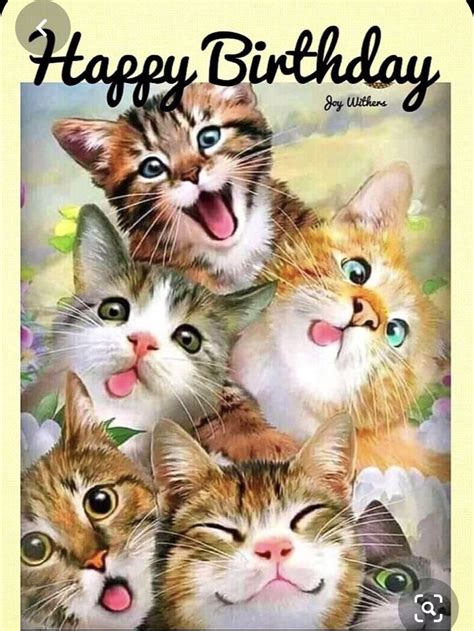 Pin By Gulnar Karam On Joy Happy Birthday Cat Happy Birthday