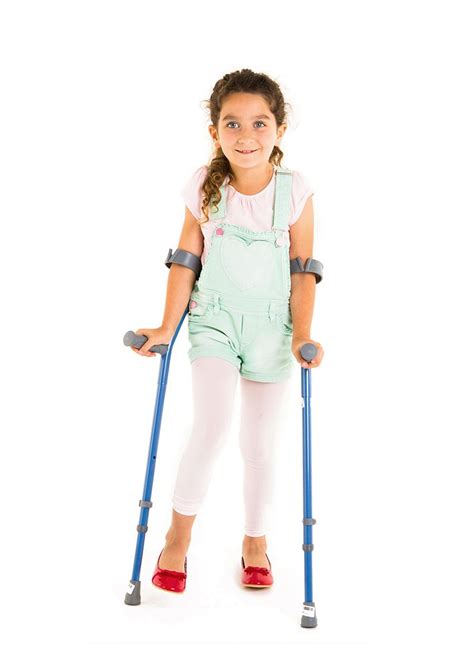 Miriam On Model 582 Full Cuff Lofstrand Crutches Also Known As Forearm