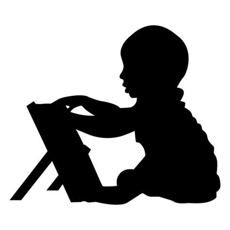Baby Boy Silhouette At Getdrawings Free Download