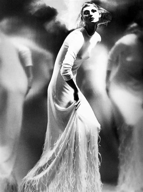 Anneliese Seubert Photographed By Lillian Bassman For Vogue Germany