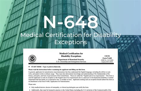 Formulario N 648 Certificación Médica Para Exenciones Por