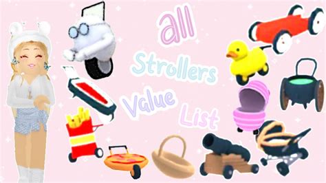 Roblox Adopt Me Strollers