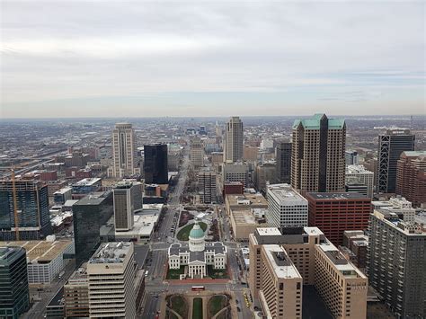 Downtown St Louis St Louis Skyline Buildings Downtown Hd