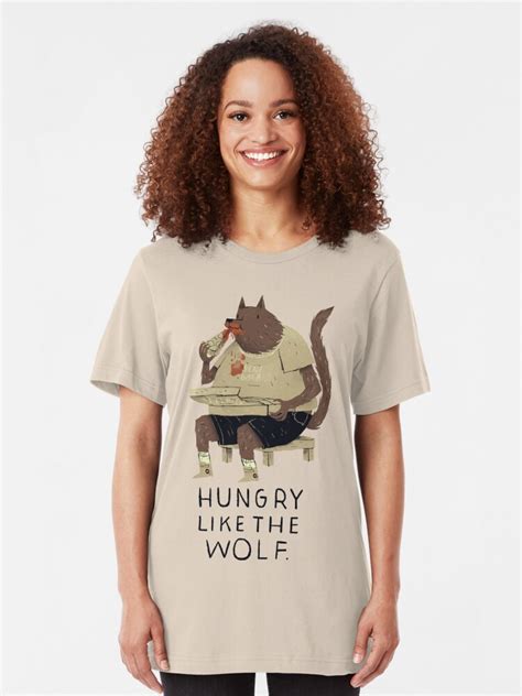 Hungry Like The Wolf T Shirt By Louros Redbubble
