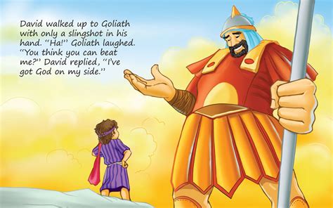 David And Goliath Story For Children With Pictures