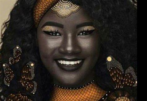 Melanin Goddess Khoudia Diop Beautiful Dark Skin Dark Skin Beauty