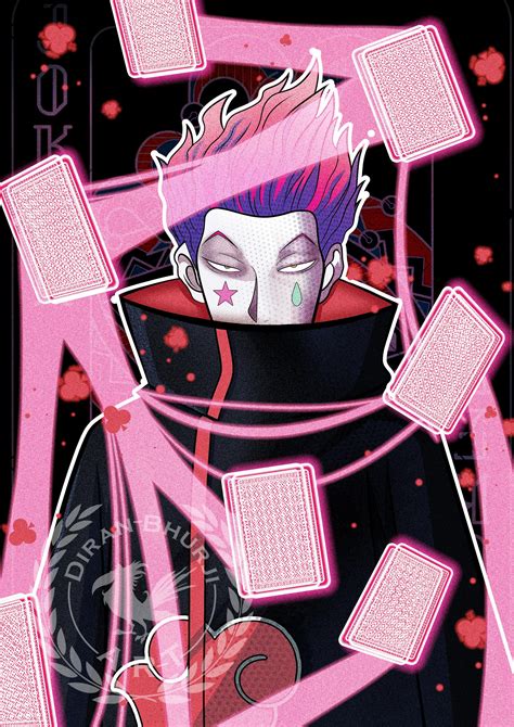 Hisoka Ditched The Spiders To Go And Join The Akatsuki From Naruto Art