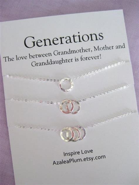 Shop for the perfect mothers 60th birthday gift from our wide selection of designs, or create your own personalized gifts. 60th Birthday Gift ideas for Women Generations Necklace ...