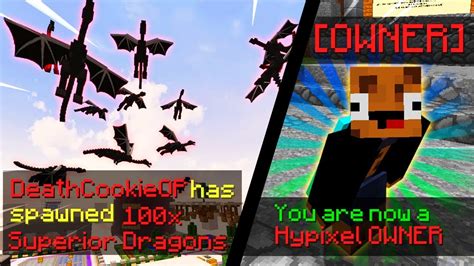 What Owner Rank Gets You In Hypixel Skyblock Youtube