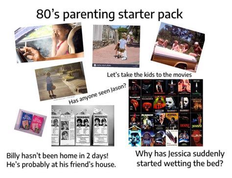 80s Parenting Starter Pack Rstarterpacks