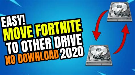 How To Move Fortnite To Another Drive Copy Fortnite To Another Disk