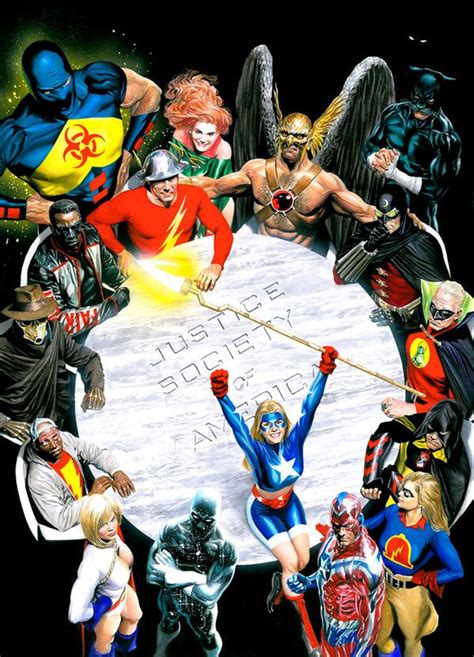 The Gallifreyan Gazette Dc Announces The Return Of The Justice Society