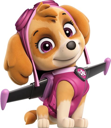 Download Hd Patrulha Canina Skye Skye Paw Patrol Png Transparent