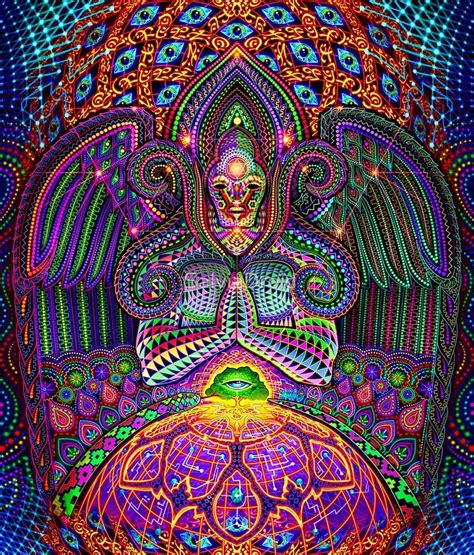 The God Source By Salviadroid Psychedelic Art Psychadelic Art