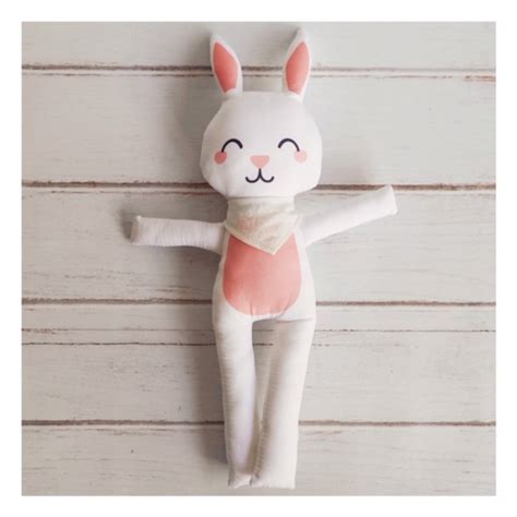muñeco de apego conejo cante pri juguetería didáctica