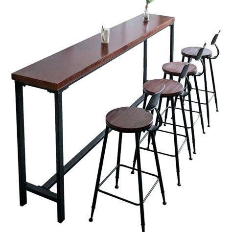 High Top Bar Tables And Chairs Bar Table Wood Bar