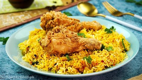 Crispy Fried Chicken Biryani Recipe By Sooperchef Eid Special Recipe
