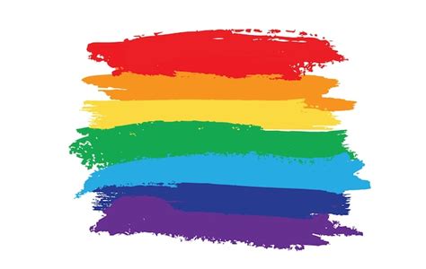 premium vector lgbt concept flag pride rainbow lgbt lesbian grunge vector illustration