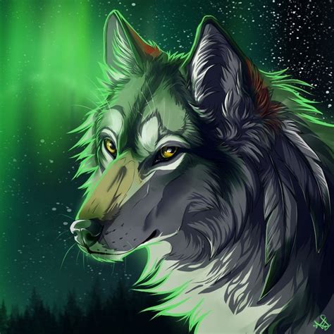 White Wolf Anime Art Mirror By Riverspirit456 On Deviantart Shiroi