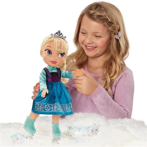 Ice Skating Princess Elsa Frozen Toddler Doll Disney 3 Years Disney
